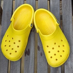 CROCS  Bright Yellow Clogs